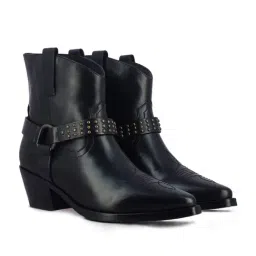 Saint G Women's Enrica Black Booties image 2