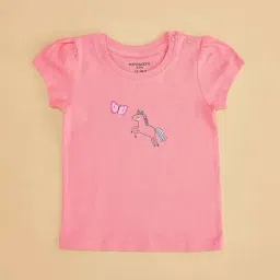 Pantaloons Baby Multicolor Cotton Printed T-Shirt (Pack of 3) image 3