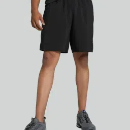 Puma Black Skinny Fit Sports Shorts-image-27
