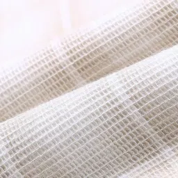 U.S. Polo Assn. Denim Co. White & Beige Cotton Regular Fit Chequered Shirt image 5