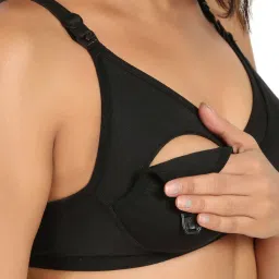 Mine4Nine Black Maternity Bra image 5