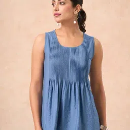 Marigold Lane Blue Regular Fit Top-image-76