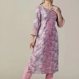 Mustard Multicolour Embellished Kurta image 2