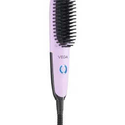 Vega Go Mini VHSB-05 Hair Straightener Brush with Ceramic Coated Bristles (Purple)-picture-11