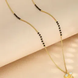 Malabar Gold and Diamonds 22k (916) BIS Hallmark Yellow Gold Short Mangalsutra-picture-45
