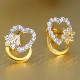 malabar gold and diamonds Malabar Gold & Diamonds 22k (916) BIS Hallmark Yellow Gold Earring for Women-picture-38