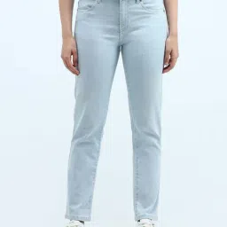 U.S. Polo Assn. Light Blue Cotton Slim Fit Mid Rise Jeans-picture-38