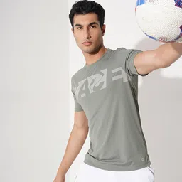 Ajile by Pantaloons Men Typography Printed Slim Fit T-shirt-image-20