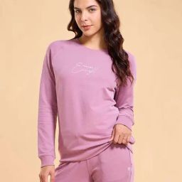 Enamor Dusky Orchid Printed Sweatshirt-picture-36