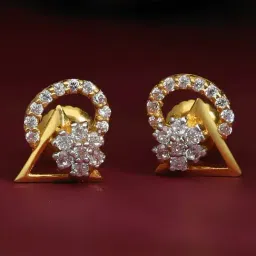 malabar gold and diamonds Malabar Gold & Diamonds 22k (916) BIS Hallmark Yellow Gold Earring for Women-picture-28