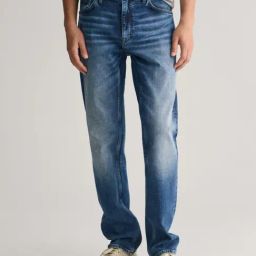 Gant Blue Regular Fit Jeans-picture-16