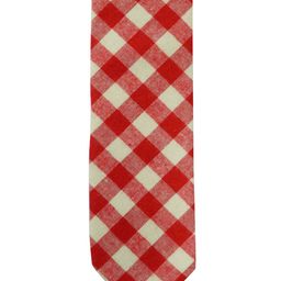 The Tie Hub Men Checked Cotton Broad Tie-picture-18