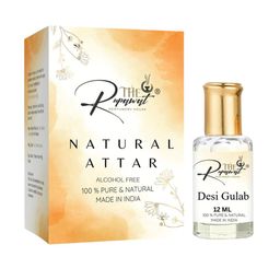the rupawat perfumery house THE RUPAWAT Desi Gulab Perfumery House Attar - 12 ml-picture-21