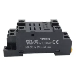 Omron 110 V AC DIN Rail Screw Connection 8 Pins Relay Socket Base Black, PTF08A-picture-31