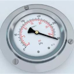 JELPC Pressure Gauge Panel Mounting Back, Range: 0-16 PSI, PG-65-picture-13