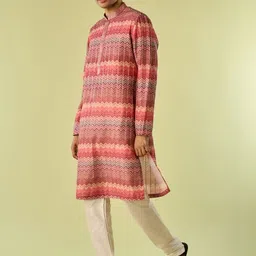 Diwas by Manyavar Men Digital Printed kurta image 3