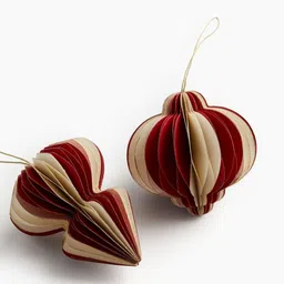 H&M 2-Pack Paper Christmas Decorations image 2