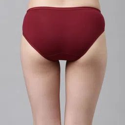 DIXCY SCOTT Slimz Women Pack of 6 Assorted Low-Rise Hipster Briefs image 5