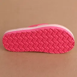 Cute Walk by Babyhug Slip On Flip Flops Butterfly Print - Pink image 5