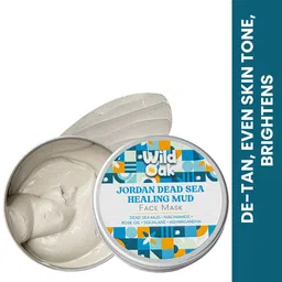 Wild Oak Set of Korean Rice Face Scrub & Jordan Dead Sea Mud Face Mask - 100 g each image 2