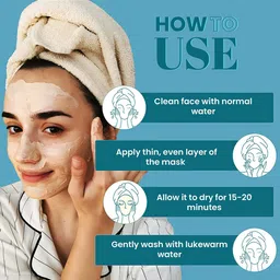 Wild Oak Set of Korean Rice Face Scrub & Jordan Dead Sea Mud Face Mask - 100 g each image 5