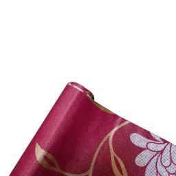 Mopak Decor Maroon Set of 1 Regular Shelf Liner Organisers image 4