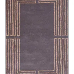 Presto Brown Wool Hand Tufted Carpet image 2