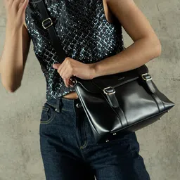 Theater Bookmark Solid Structured Sling Bag-picture-22