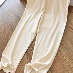FOREVER FRIDAY Girl Relaxed Mid-Rise Relaxed Fit Trousers-image-86