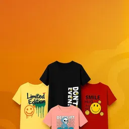 FASHIONATEWORLD Boys Black Tshirts-picture-25
