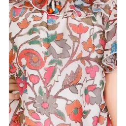 Peppermint Kids Multicolor Printed Top image 5