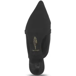 Catwalk Women's Black Mule Shoes image 5