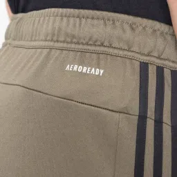 Adidas Green Regular Fit Striped Sports Trackpants image 5