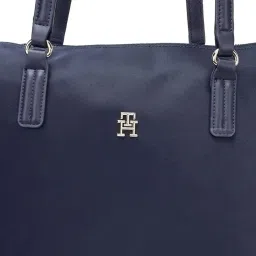 TOMMY HILFIGER Space Blue Nylon Tote Bag image 5