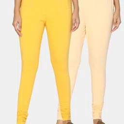 TSG Bliss Women Pack of 2 Churidar Leggings-image-49