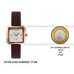 French Connection White Dial Analog watch For Womens - FCS1018T image 5