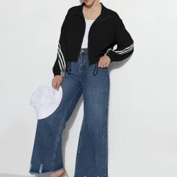 SHOWOFFFF Black Solid Jacket image 5