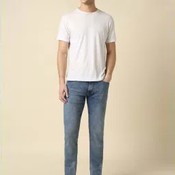 Allen Solly Blue Cotton Skinny Jeans image 5