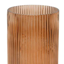 Pure Home and Living Dark Brown Glass Vase image 5