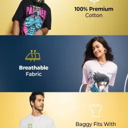 Bewakoof Chocolate Brown Cotton Relaxed Fit Printed T-Shirt image 5