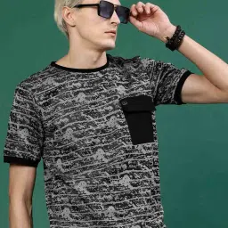 Rigo Grey Jacquard Printed Co-ords image 5