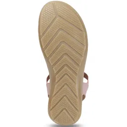 Carlton London Women's Peach Ankle Strap Wedges image 5