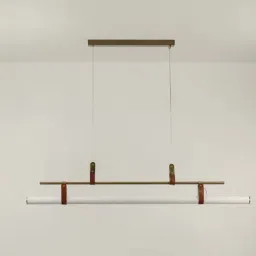 Whispering Homes Riley Tube Linear Light - Gold-image-48