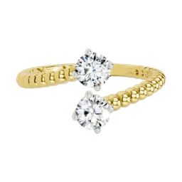 Sparkles Lab Grown Diamond 14k (585) Yellow Gold Ring for Women-picture-11
