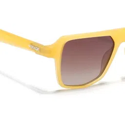 Voyage Brown Polarised and UV Protected Lens Wayfarer Unisex Sunglasses image 3