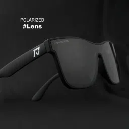 Eyewearlabs Mount Rogers Black UV Protection Rectangular Unisex Sunglasses image 5