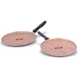 Sumeet Elegant Design Peach Aluminium Cookware Set image 5