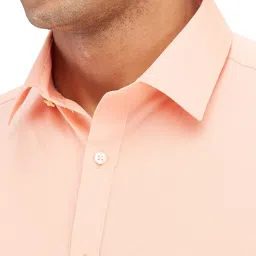 Raymond Orange Slim Fit Shirt image 5