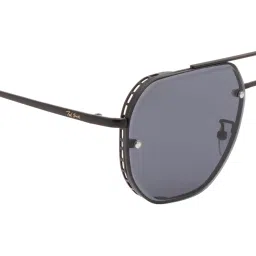 Ted Smith Grey Hexagon UV Protection Unisex Sunglasses image 5