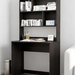 HEXA RED Brown Engineered Wood Study Table For Work From Home Students & Computer Table image 3